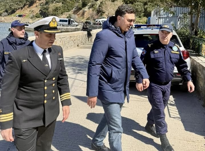 Άγιον Όρος: Στο Περιβόλι της Παναγίας ο Κικίλιας – Αυτοψία στους λιμένες Μεγίστης Λαύρας και Ιβήρων με έργα 13,1 εκατ. ευρώ