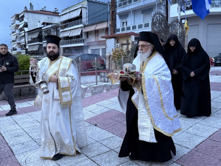 Υποδοχή και τριήμερη προσκύνηση της Τιμίας Κάρας της Αγίας Υπομονής στα Γιαννιτσά
