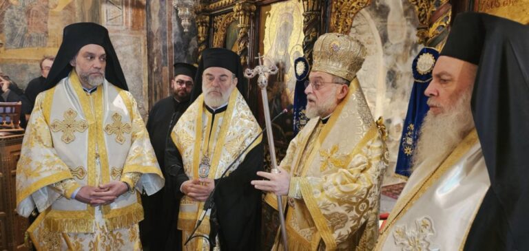 Τεσσαρακονθήμερο Μνημόσυνο Μητροπολίτου πρώην Γάνου και Χώρας κυρού Αμφιλοχίου