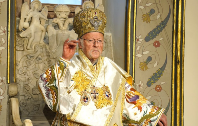 Ηχηρό μήνυμα του Οικουμενικού Πατριάρχη«Ο πόλεμος, το μίσος και η αδικία ακυρώνουν το ήθος του Ευαγγελίου»