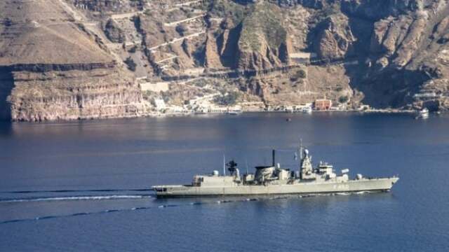 Φρεγάτα “ΕΛΛΗ”: Aπέπλευσε για Κύπρο εξοπλισμένη με το σύστημα “ΚΕΝΤΑΥΡΟΣ”