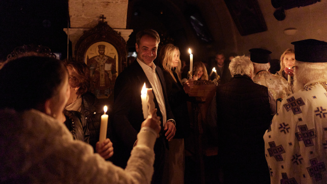 Κυριάκος Μητσοτάκης: Ανάσταση στα Χανιά για τον πρωθυπουργό (Εικόνες)