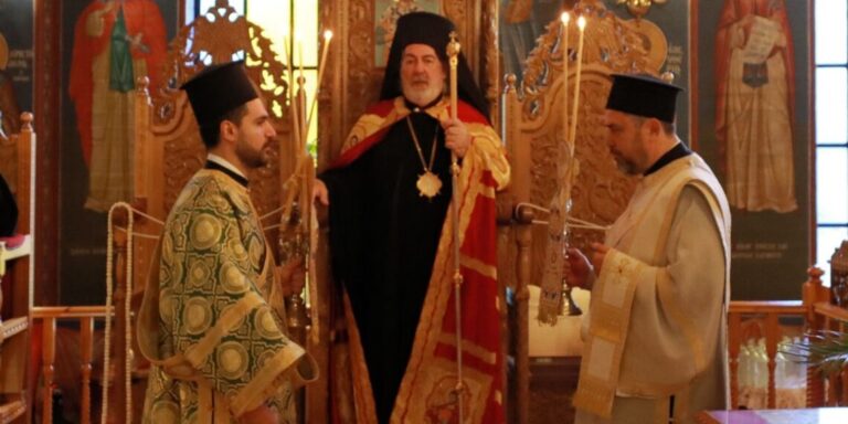 Ο Αρχιεπίσκοπος Θυατείρων στον Ναό Αποστόλου Λουκά Μπέρμιγχαμ