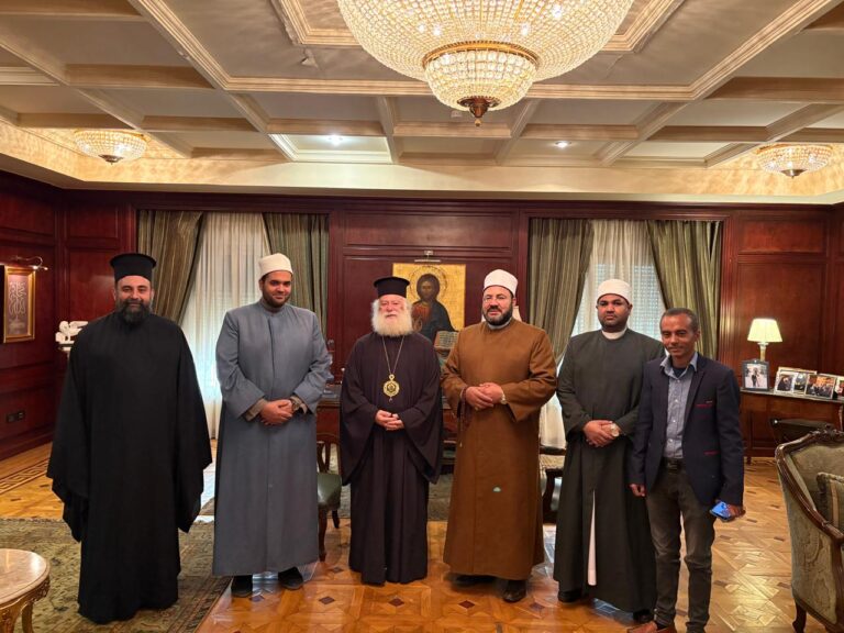 Συναντήσεις του Πατριάρχη Αλεξανδρείας με αντιπροσωπεία του Αλ-Άζχαρ και τη Βουλευτή Angy Fahim