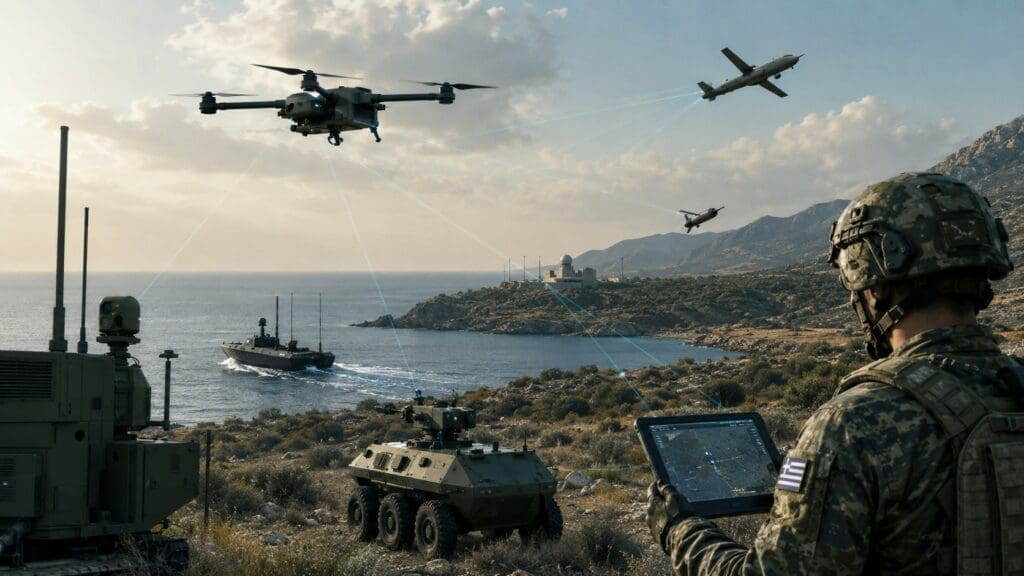 Ελληνικά drones στη δοκιμασία του πεδίου: Ο Στρατός βάζει την εγχώρια αμυντική καινοτομία στην άσκηση «Δούρειος Ίππος»