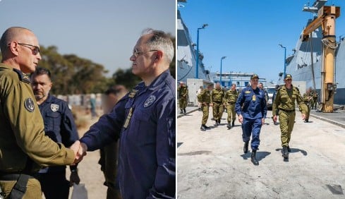 Στρατηγικό μήνυμα Ελλάδας–Ισραήλ στην Ανατολική Μεσόγειο! Επίσκεψη του Αρχηγού ΓΕΝ στη Χάιφα