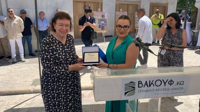 Κως: Παραδόθηκαν από το Υπουργείο Πολιτισμού τρία εμβληματικά μνημεία που είχαν πληγεί από τον σεισμό του 2017