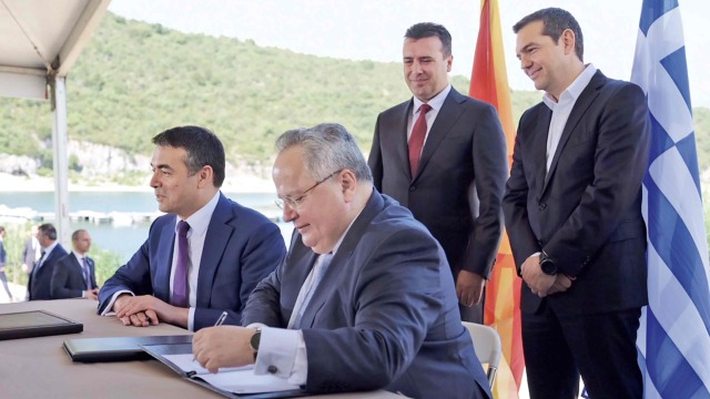Ο ΣΥΡΙΖΑ τιμά την Συμφωνία των Πρεσπών – “Εθνική ευθύνη απο Τσίπρα και Κοτζιά”