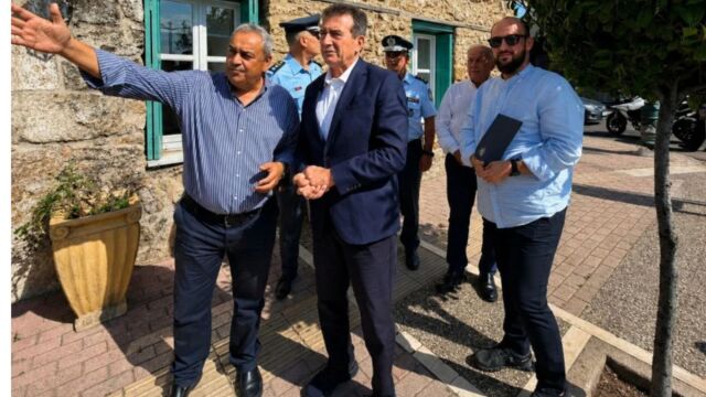 Χρυσοχοΐδης από την Ηλεία: “Μηδενική ανοχή απέναντι στην παραβατικότητα και στην εγκληματικότητα” (Εικόνες)