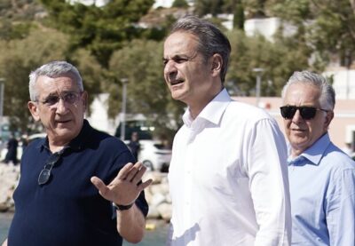 Στη Λέρο και το Αγαθονήσι με τον Πρωθυπουργό ο Βασίλης Α. Υψηλάντης