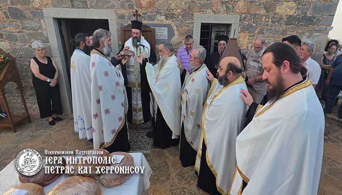 Λαμπρή εορτή του Αγίου Φωκά στον ομώνυμο του Ναό Αγίου Φωκά νήσου Κολοκύθας