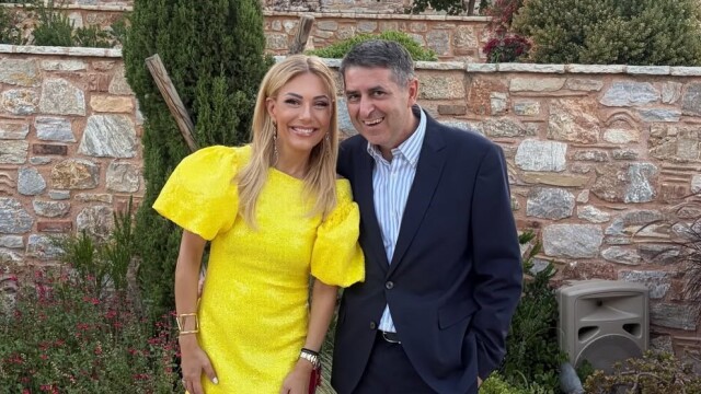 Γιώργος Μυλωνάκης: Νέα δημόσια εμφάνιση με την Τίνα Μεσσαροπούλου μετά τη δύσκολη μάχη για την υγεία του (Εικόνες)