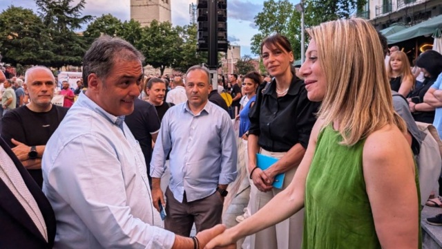 Μαρία Καρυστιανού από την Κοζάνη: “Η απολιγνιτοποίηση χωρίς σχέδιο είναι έγκλημα για τη χώρα” (Εικόνες)