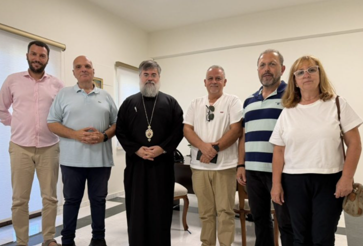 Συνάντηση του Μητροπολίτη Κυδωνίας με τους εργαζομένους του Νοσοκομείου Χανίων