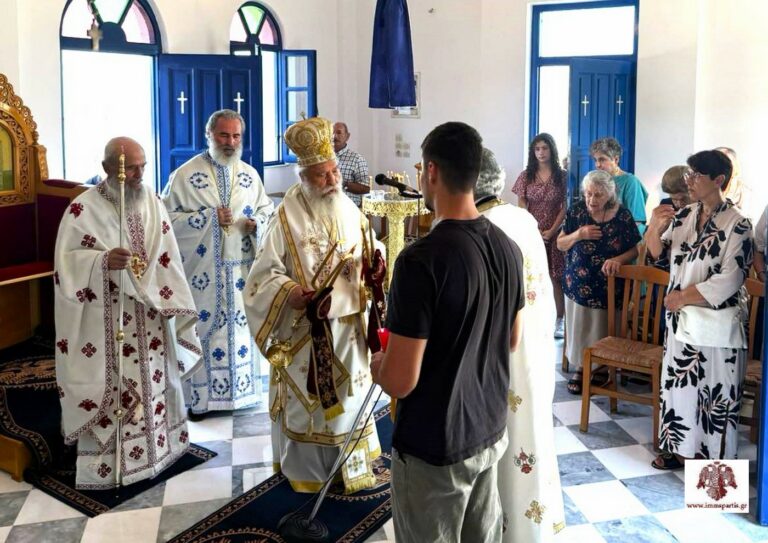 Λαμπρός εορτασμός του μεγαλομάρτυρα Αγίου Προκοπίου στο Παλαιόκαστρο Βοιών