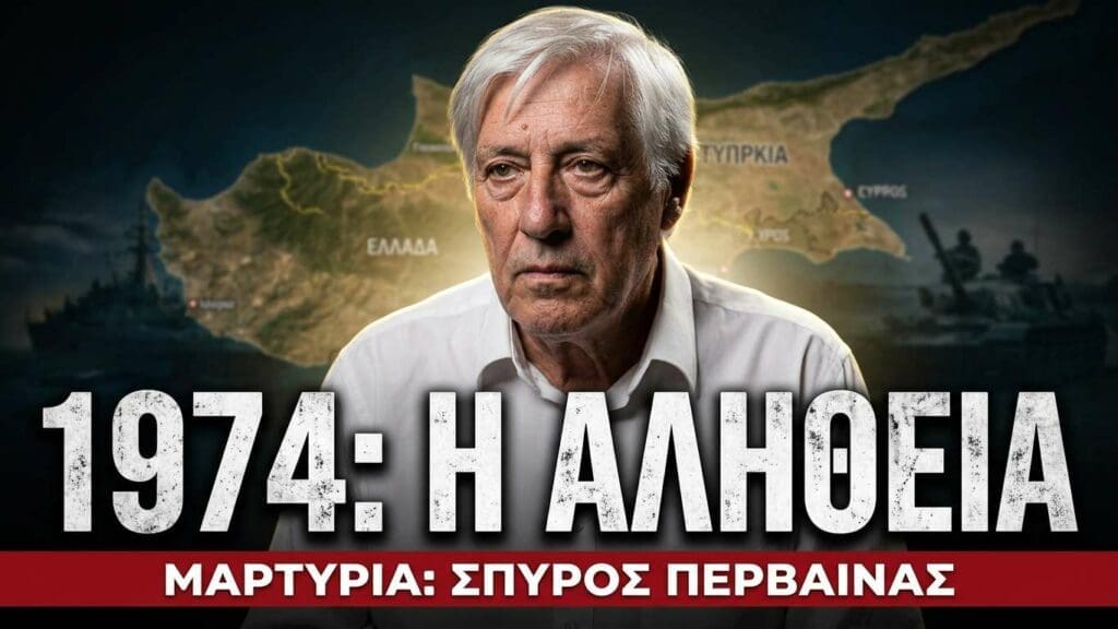 Συγκλονιστική μαρτυρία Περβαινά για την Κύπρο: «Αν μας άφηναν, θα στέλναμε τον τουρκικό στόλο στον πάτο»