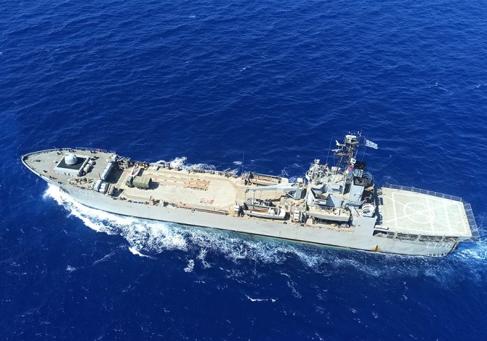 «ΛΕΣΒΟΣ» (L 176): Αποκατάσταση και μόνωση καταστρώματος για το ελληνικό αρματαγωγό