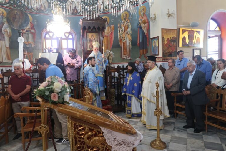 Μητροπολίτης Σύρου: Να εμπιστευόμαστε τον Χριστό στις τρικυμίες της ζωής