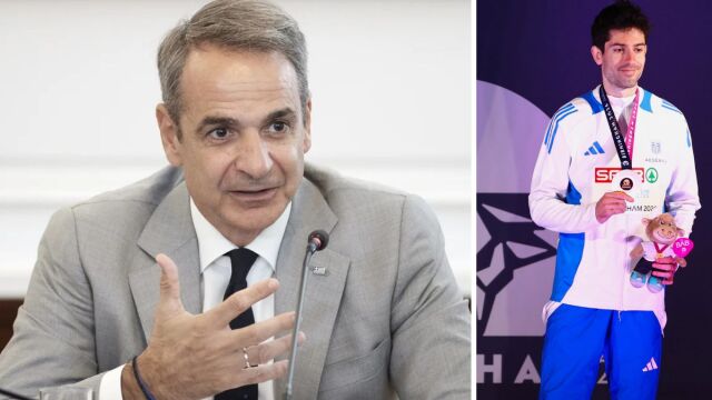 Μητσοτάκης για το χρυσό του Τεντόγλου στο Ευρωπαϊκό στίβου: “Μόνιμος κάτοικος της κορυφής, μπράβο για μία ακόμα φορά, Μίλτο”