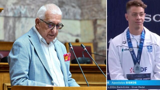 Νικήτας Κακλαμάνης: Συγχαρητήρια στον Απόστολο Σίσκο για το ασημένιο μετάλλιο στο Ευρωπαϊκό Πρωτάθλημα Κολύμβησης – “Συνέχισε να μας κάνεις περήφανους”